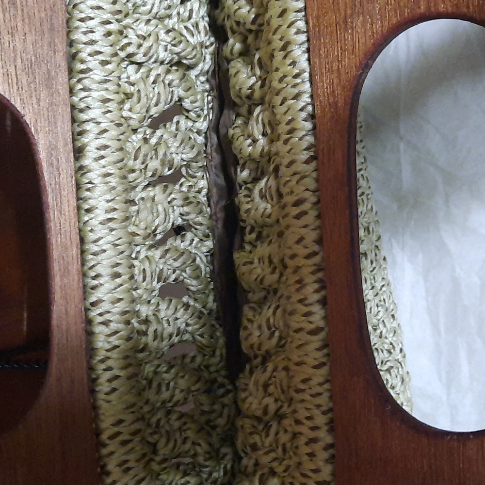 1960s to 1970s macrame purse - Picture 3 of 11